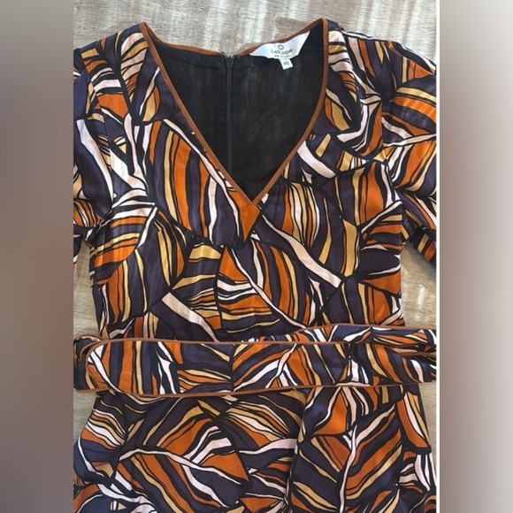 LaRoque Davis Printed Midi Flowy Dress Size XS - Picture 5 of 10